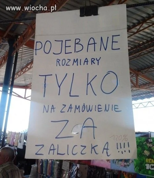 A jaki to rozmiar