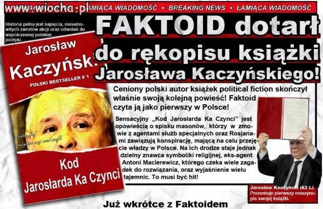 Będzie Bestseller...