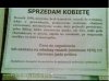 Sprzedam Kobietę 