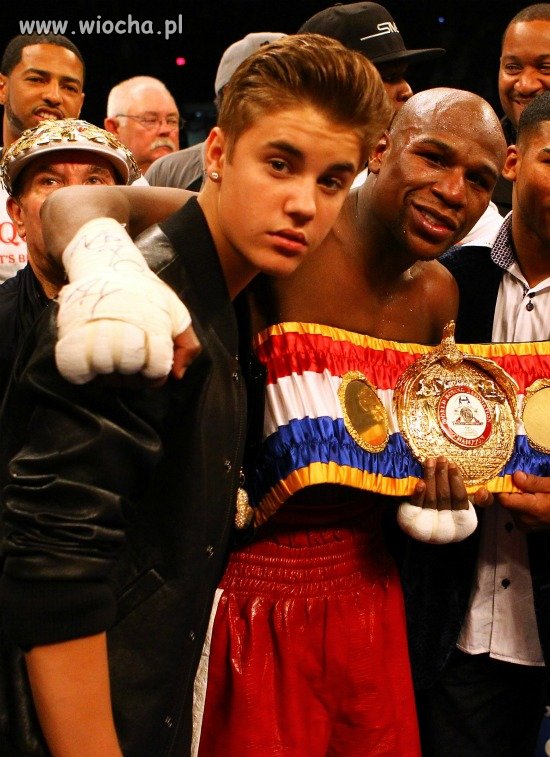 Justin Bieber na męskim wieczorze...