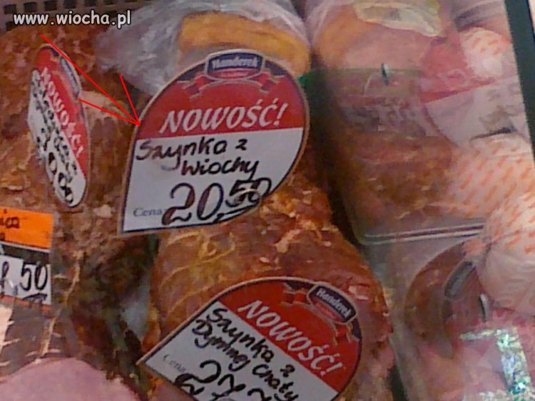 Szynka z wiochy