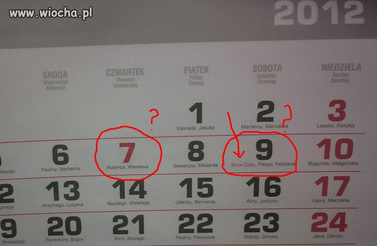 Święto Bożego Ciała?