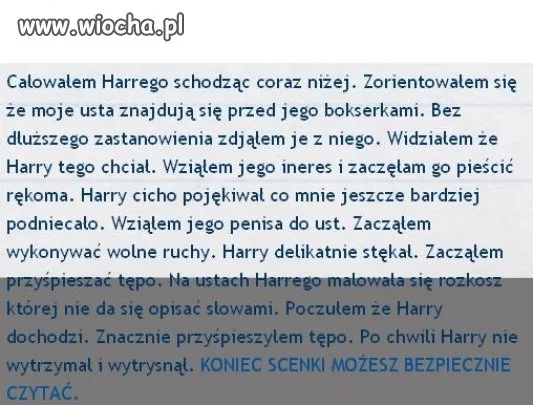 Fragment bloga 13-sto latki..