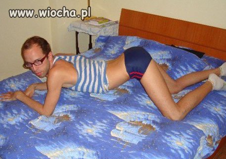 Wydaje mu się że jest SEXY...