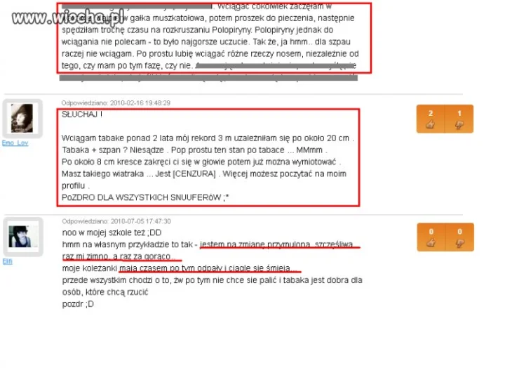 Pozdrawiam Nastoletnich wciągaczy 