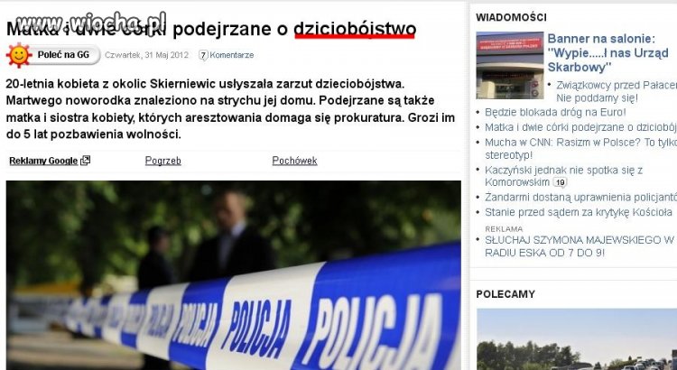 Ktoś zjada literki.