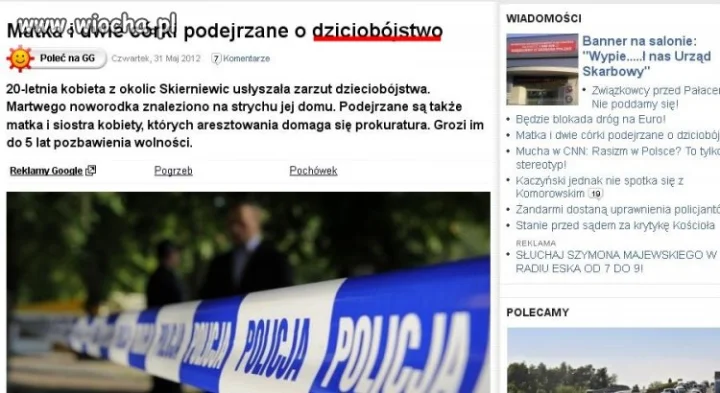 Ktoś zjada literki.
