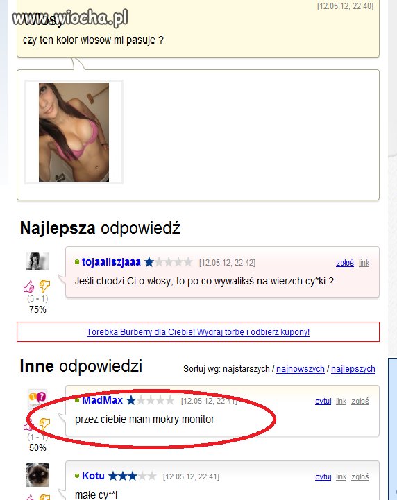 Patrząc na zdjęcie w życiu bym się nie domysliła