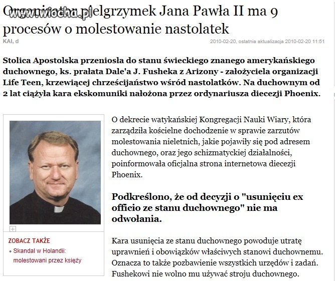 Jeden z cudów do kanonizacji?