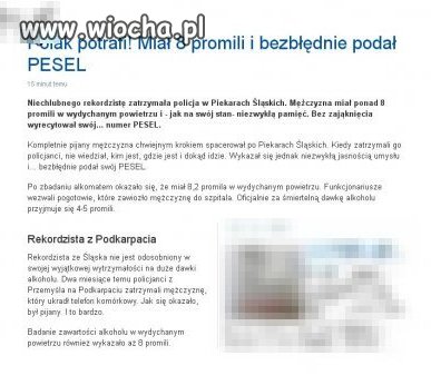 Ma chłop pamięć