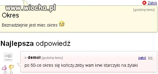 Okres to beznadzieja...