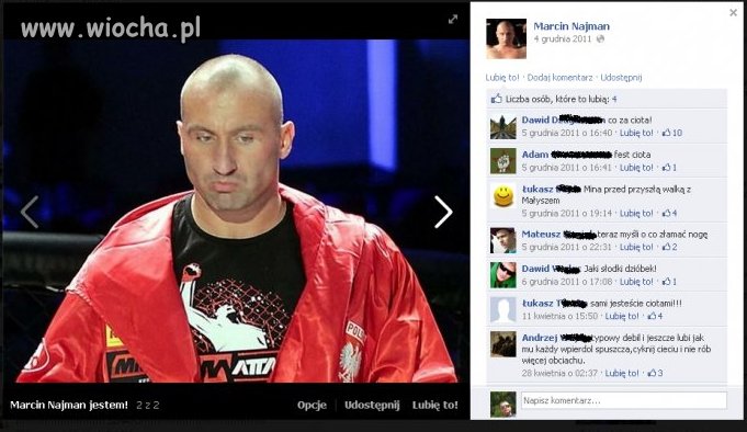 Do Najmana doskonale pasuje powidzenie