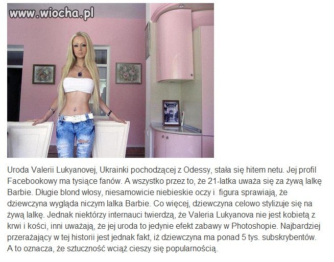 Co za faceci teraz. Lubują się w sztucznych.