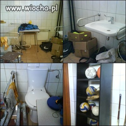 WC dla niepełnosprawnych.