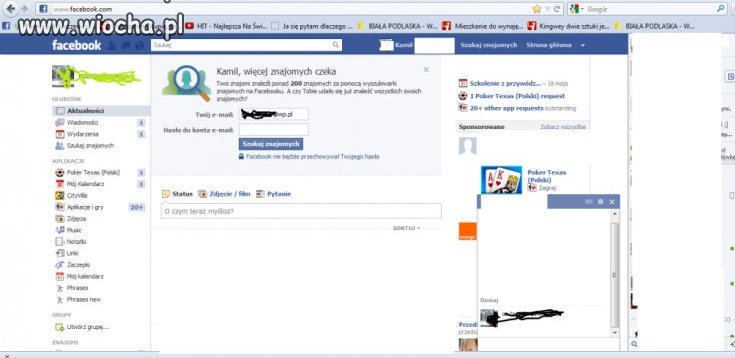 Panie Facebook!