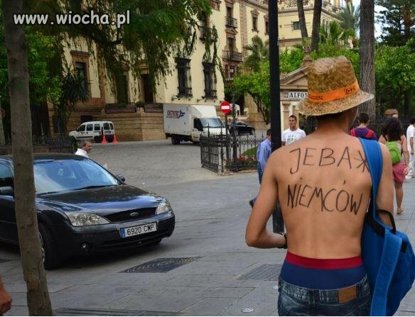 Polak na wakacjach.