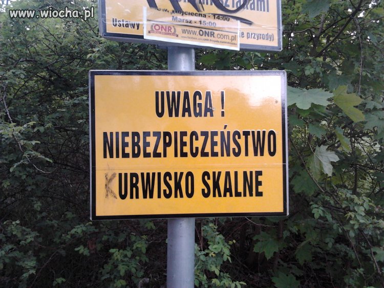Ostrożnie!