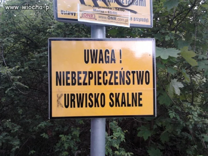 Ostrożnie!