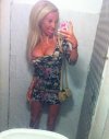 Barbi w lustrze.