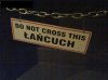 Do not cross this