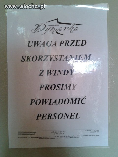 Winda dla inwalidów