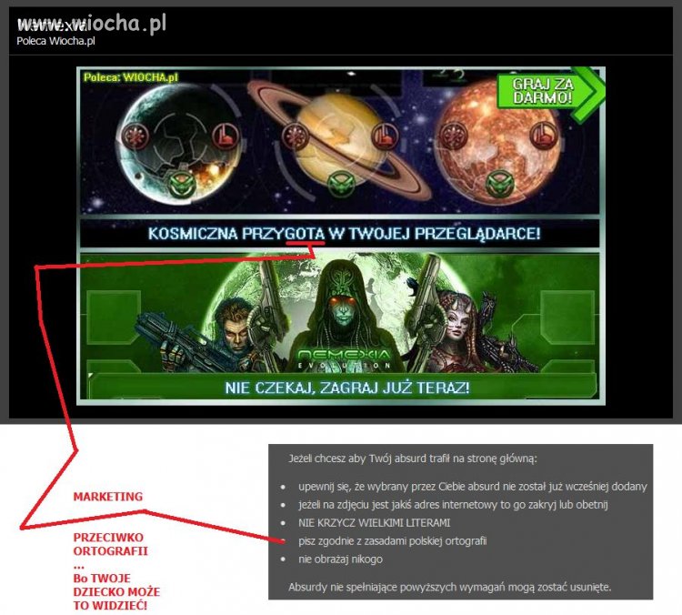 Marketingiem w ortografię