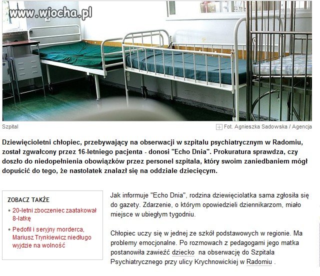 Gdzie był personel szpitala?