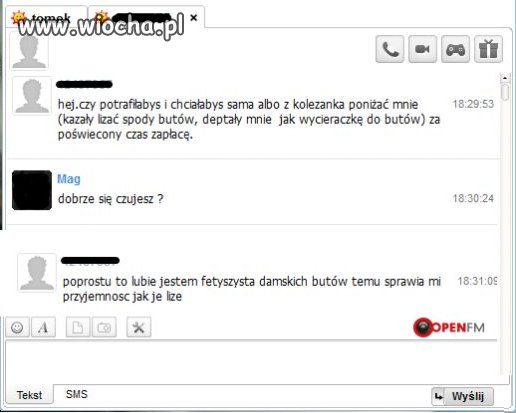 Co za fetysz...