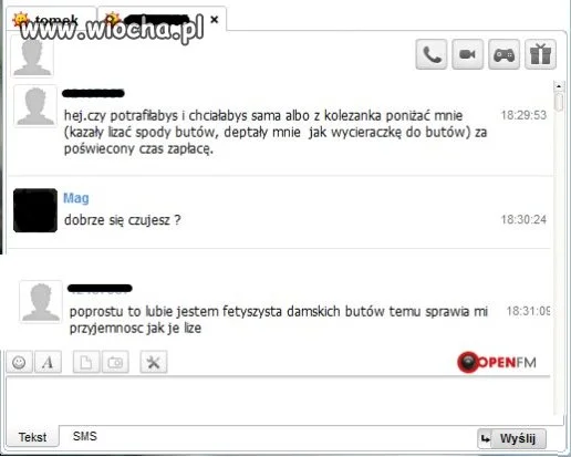 Co za fetysz...