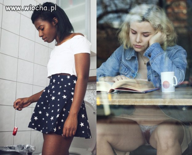 Nowa "moda" na sesję zdjęciową.