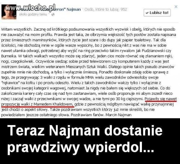 Najman vs Khalidov