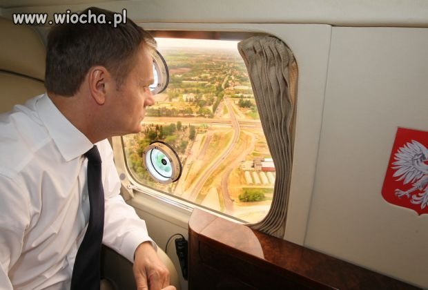 Inspekcja autostrad Tuskolotem...