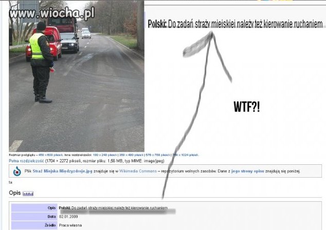 Do straży miejskiej należy też