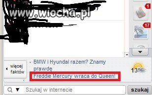 Freddie Mercury wraca do Queen. 