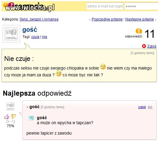 Tapicer z zawodu...