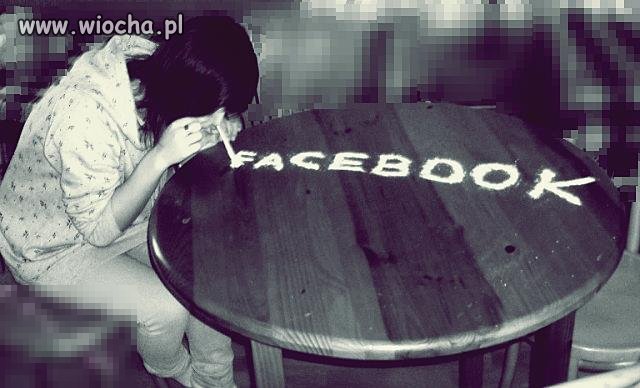 Każdy małolat szpanuje na facebooku wciągając mąkę