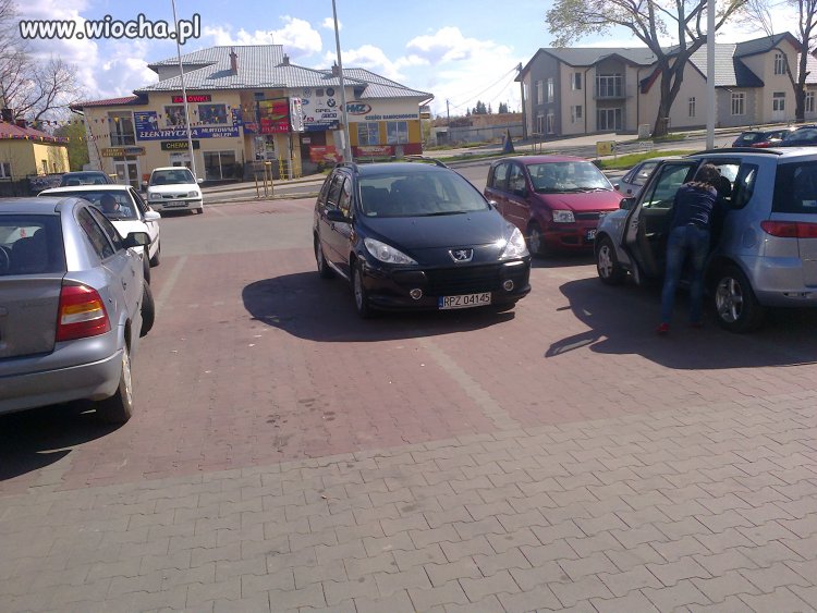 Normalnie "miszcz" parkowania !