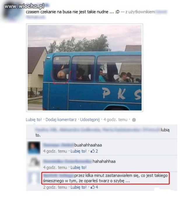 Czekanie na autobus...
