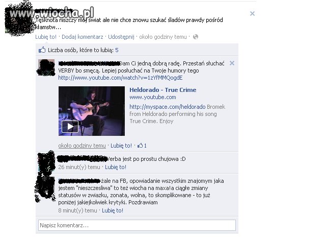 ŻALE NA FB