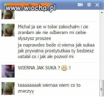 Też chcę mieć taką wierną s*kę ! 