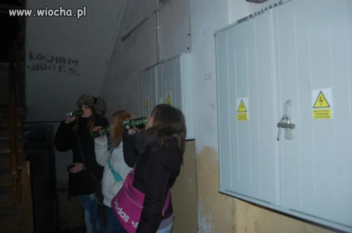 Nieletnie szpanują alkoholem