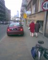 Parkowanie na ścieżce rowerowej