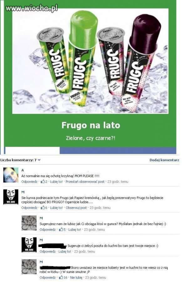 Męski Komentarz 