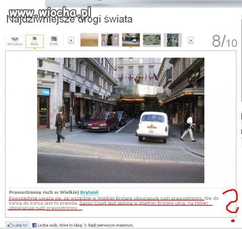 Lool  ruch prawostronny w Wielkiej Brytanii