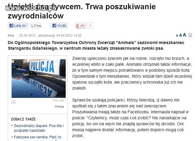 To nie chorzy ludzie