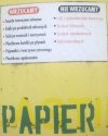 Kontenet do segregacji - na papier a wrzucamy co?