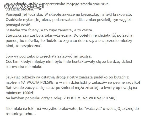 Co kościół robi z ludzi.Za wolną Polskę 