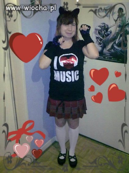 Sweet emo kocica