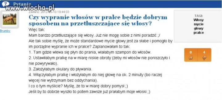 Sposób na tłuste włosy