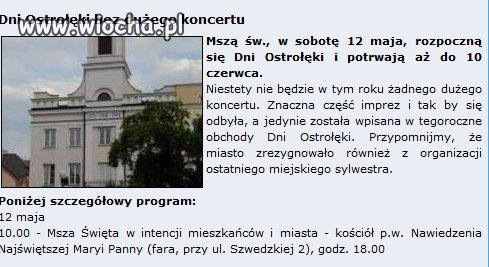 DNI OSTROŁĘKI